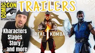 SDCC | MORTAL KOMBAT 1 | Trailer Reaction