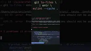 entr: run arbitrary commands when files change #coding  #cli