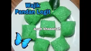 Cara Membuat Wajik Pandan Super Legit Mudah Dan Enak Banget