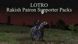 LOTRO Rakish Patron Supporter Pack Cosmetic Items