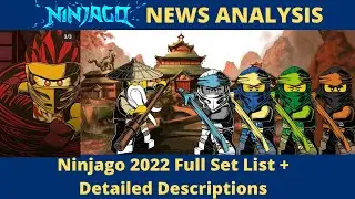 Ninjago 2022 Full Set List + Descriptions: Breaking News!