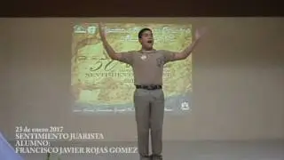 FRACISCO JAVIER ROJAS GOMEZ , 23/ ENERO/2017 SENTIMIENTO JUARISTA