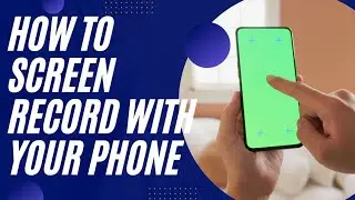 😱😱How to screen record with your phone📱 Best simple app to use 2023