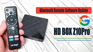 How to update the software for the HD BOX Z10 Pro remote control