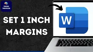 How to Set 1 Inch Margins in Word
