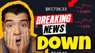 Breaking Crypto Market DOWN! BAja el Mercado Cripto #crypto