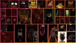PIGGY: THE RESULT OF ISOLATION ALL BOTS + RP JUMPSCARES (UPDATED) - (GAME MADE BY 