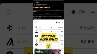 QNT listed on Hashdex Smart Contracts ETF Index! 