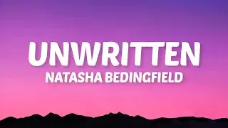 Natasha Bedingfield - Unwritten (Lyrics) Feel the rain on your skin