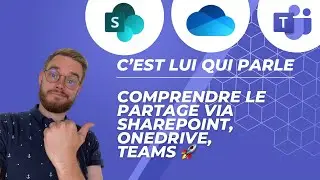 Comment partager des documents avec Microsoft 365 - MS Teams, OneDrive, SharePoint 🚀