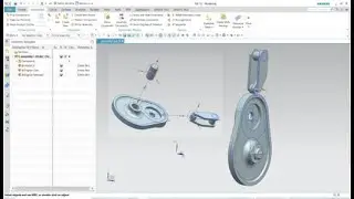 How to create mechanical Cam and Follower | Components Assembly | NX Siemens CAD