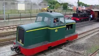 Chemin de fer de la baie de Somme - Trains réguliers avec la 130 Cail et le 351 - Septembre 2016