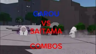 SAITAMA VS GAROU COMBOS (TSB)