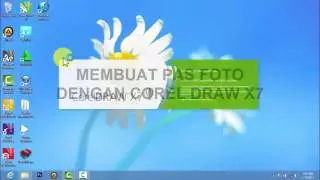 Tutorial membuat pas foto di Corel draw x7