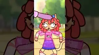 Ragata became a cat 😸 #cartoon #fnaf #animation #pomni #memes