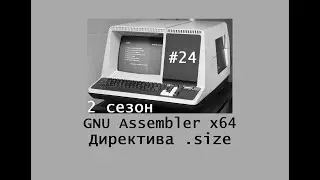 GNU Assembler x64. Season 2. .size Directive