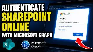 How to authenticate to SharePoint Online with Microsoft Graph - Beginner Guide