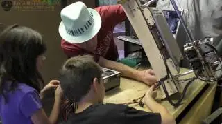 RWG - ADOPT-A-BOT Part 2 : day1 its alive!  : Free 3d Printer For A School YOU Pick!