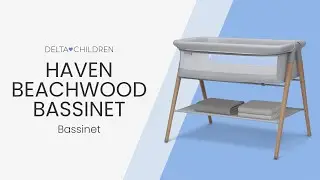 Haven Beechwood by the Bed Bassinet (by Delta Children)