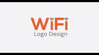 Professional Logo Design - Adobe Illustrator ll  WiFi LoGo Design Tutorial