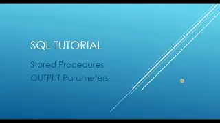 Mysql - Stored Procedure with Input and Output Parameters | Check Input Values