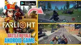 FARLIGHT 84 *NEW* BATTLE ROYALE GAME ON ANDROID🔥GAMEPLAY & BETA DOWNLOAD