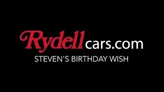 Steven's Birthday Wish!