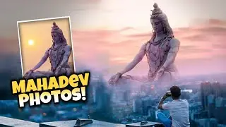 Mahadev Editing, Maha Shivaratri Photo Editing In Picsart | Skay Studios