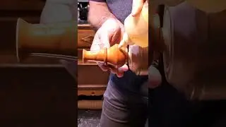 Maple burl and Walnut oil. #woodturning #turning #carljacobson