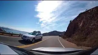 360 Video: Driving up the Marin Headlands to view the Golden Gate Bridge