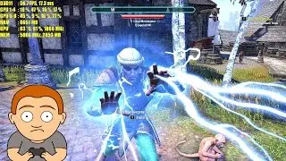 The Elder Scrolls Online 4K Maxed Out GTX 1080 Frame Rate Performance Test