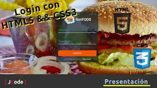 😉 Login con HTML5 Y CSS3 😉