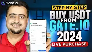 How To Buy USDT From Gate.io Live Purchase - Step By Step