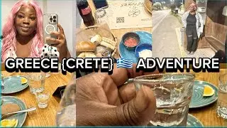 Greece Travel Vlog |Heraklion City, Crete Adventure & Room Tour | Exploring the Heart of Crete 🇬🇷✨