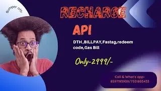 Recharge Api  II BBPS API II HP GAS API II LIC API II GOOGLE REDEEM CORD API