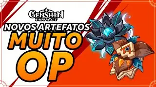 OS NOVOS ARTEFATOS estão MUITO QUEBRADOS! GUARDEM SUAS RESINAS | GENSHIN IMPACT