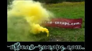 Yellow smoke