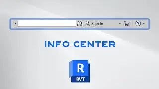 Info Center in Revit - Revit User Interface
