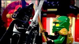 Garmadon vs Green Ninja (Lego Stop-Motion) Ninjago