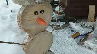 Такого снеговика мы еще не лепили!