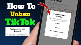 Your Account Was Banned : Why Your Account got Banned - How To Get It Back : Solve Problem 2025