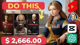 CRAZY! 1,000 YouTube Shorts in 17 MINUTES... (ChatGPT + Leonardo.ai + Image Search Man App)