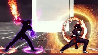 [KOF Mugen] Dreaming Element Iori Vs Orochi Kusnaagi Team