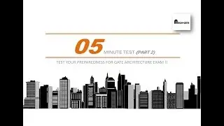 GATE ARCHITECTURE MOCK TEST 02