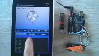 Arduino Android Bluetooth Servo Motor Control