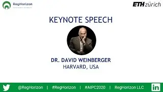 AI Policy Conference Day 1 – Keynote Speech by Dr. David Weinberger