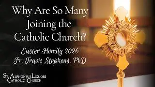 Why So Many Are Joining the Catholic Church Right Now | Easter 2026 Homily Fr. Travis Stephens, PhD
