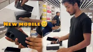 I purchase my new mobile 🥰😍
