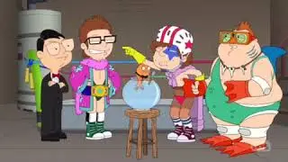 American Dad: WWE wrestling with principal Lewis