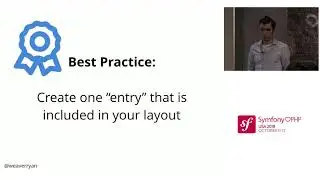 Symfony loves PHP USA 2018 - Ryan Weaver - Webpack Encore= Tips, Tricks, Questions, Best Practices